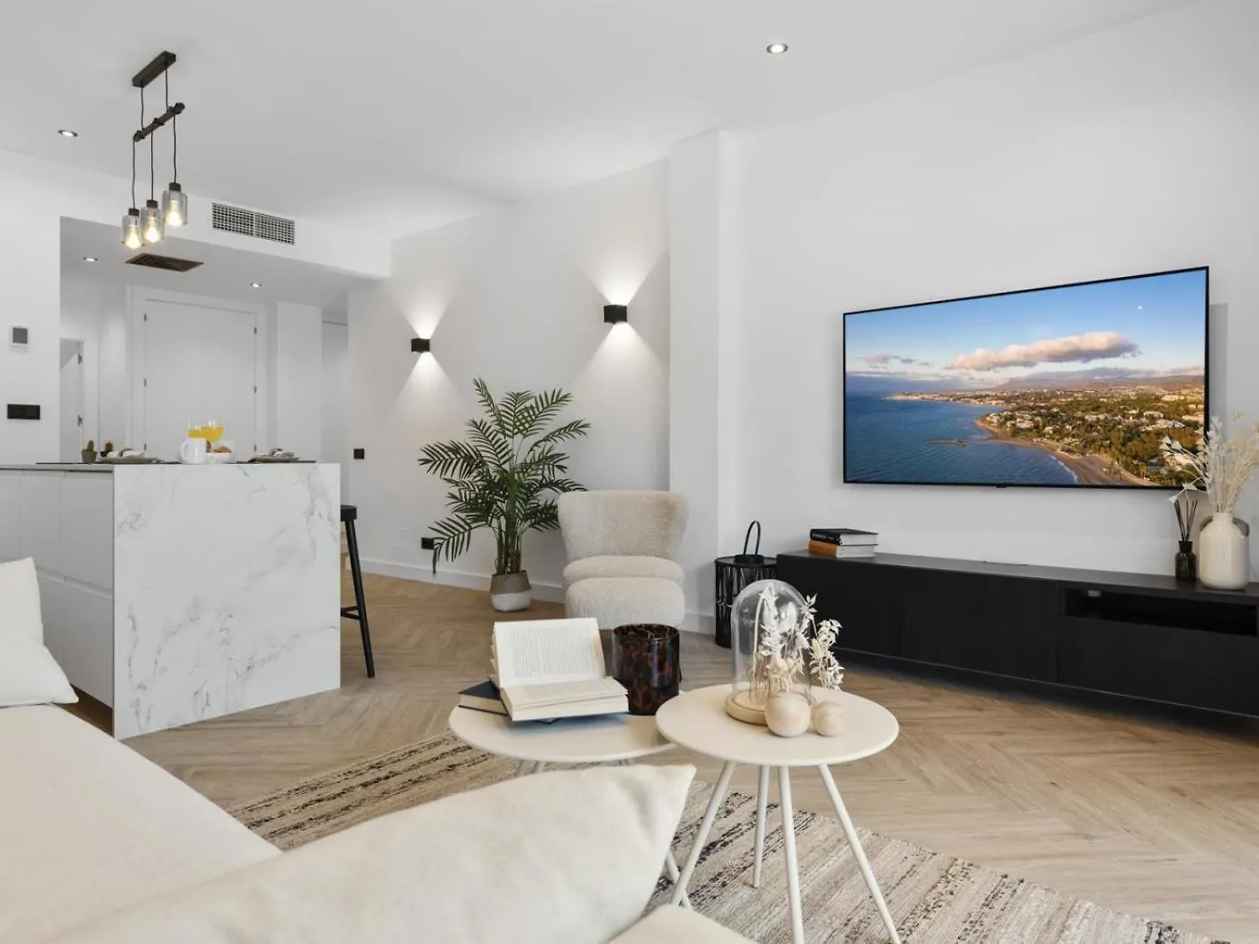 公寓 Fabuloso Apartamento Junto A La Playa 马尔韦利亚 西班牙